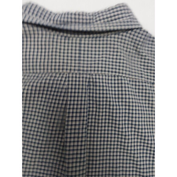 Ralph Lauren Mens Shirt Medium Blue Plaid Red Pony Button Up 2X - Picture 16 of 16